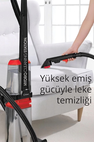Kiwi Kcc-4371 Pro Koltuk Temizleme Başlıklı Dikey Süpürge Halı Ve Koltuk Yıkama Leke Çıkartma Makinesi