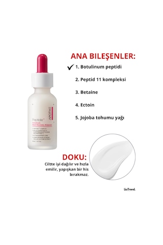 Apothe Peptide 11 Botulinum Multi Recovery Ampoule 30 Ml Botulinli Lipozomal Çoklu Ampul