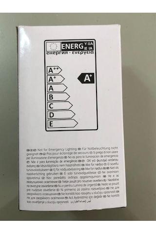 General Elc. Led Lamba 10w 60w 850 Lümen 6500k Beyaz 25,000 Saat