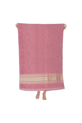 Mira Home %100 Pamuk Unisex Banyo Hamam Havlusu Myra 70x140 Cm Pembe