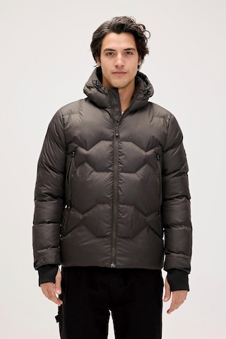 Bad Bear 24.02.15.002 Axel Puffer Coat Erkek Ceket Asphalt
