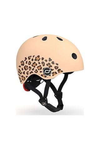 Scoot And Ride Lifestyle Bebek Kaskı Xxs-s Leopard 181206-96561