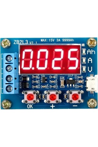 Bakayelektronik-Zb2L3 Pil Kapasite Test Cihazı