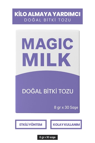 Magıc Mılk Doğal Bitki Tozu