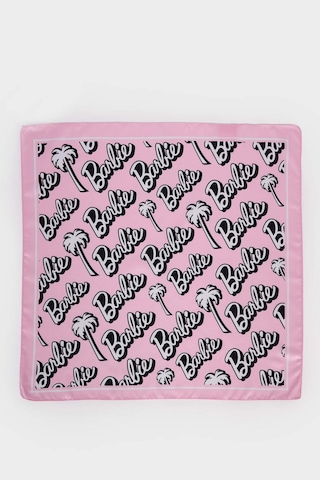 Defacto Kız Çocuk Barbie Desenli Dokuma Şal G0411a8nspn2 Pembe