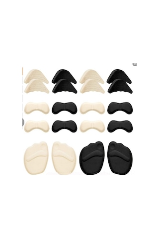 Qingmipy Ayakkabı Dolgu Pedleri - Esnek Ve Yapışkan Taban Destekli Rahatlık Seti