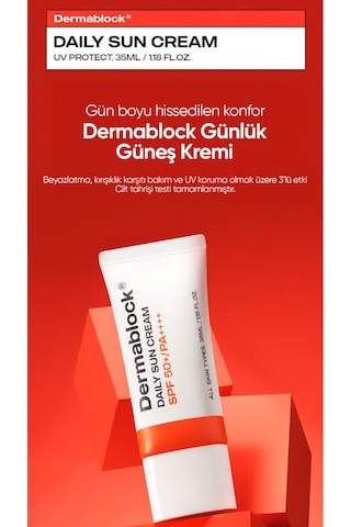 Doğal Bitişli Günlük Kore Güneş Kremi Daily Sun Cream Spf 50 + Pa ++++