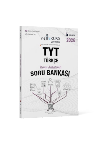 Nettekurs Yayınları Yks Tyt Türkçe Konu Anlatımlı Akıllı Soru Bankası