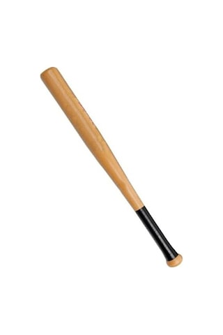 Beyzbol Sopası 55cm Dişbudak Ağacından Bezbol Sopası Kahverengi