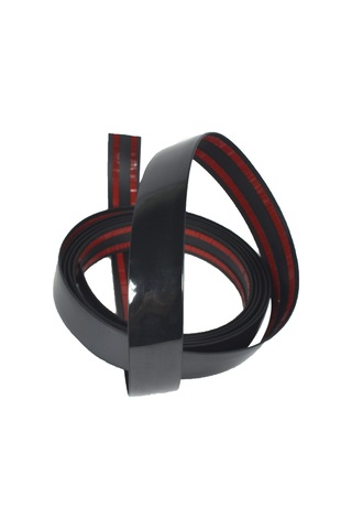 Piano Black Parlak Siyah Yapışkanlı Nikelaj 30mm - 3 metre