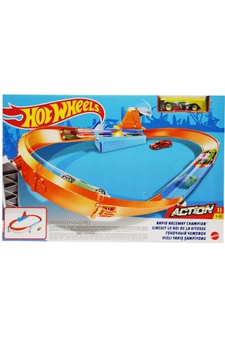 + 4 Yaş Hot Wheels Hızlı Yarış Şampiyonu Oyun Seti Gfb81-Gjm75