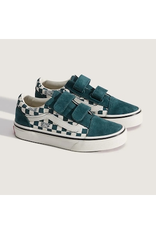 Vans Old Skool V Çocuk Günlük Ayakkabı Vn000cyafrj1 Yeşil
