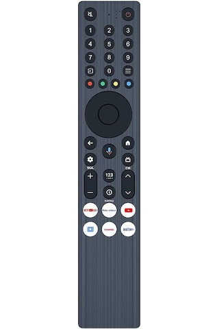 Tcl İle Uyumlu Model 98c6k Mikrofonlu Led Tv Kumandası