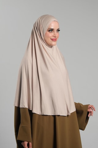 Vizon Pratik Hazır Geçmeli Tesettür Eşarp Viskon Pratik Namaz Örtüsü 2201 10