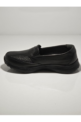 Cem Pekşen Maggy Bk7019-f Kadın Günlük Deri Comfort Ayakkabı Siyah