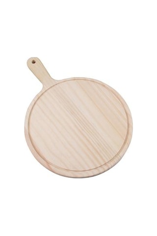 Kullanışlı Pizza Ahşap Anti Kürek Tahtası Doğal 6inch