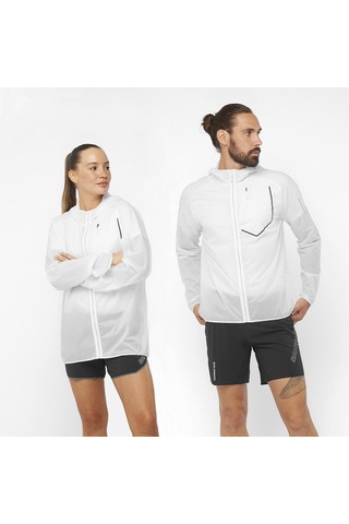 Salomon Bonattı Aero Hoodıe U 27985 Beyaz