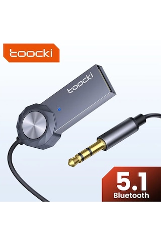 Toocki Bluetooth Araç Kiti 5.1 Navigasyon Destekli Hi-fi Ses