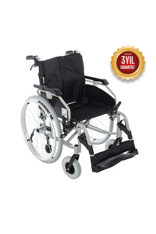 Römer R225 Lüx Özellikli Alüminyum Manuel Tekerlekli Sandalye 45 Beden