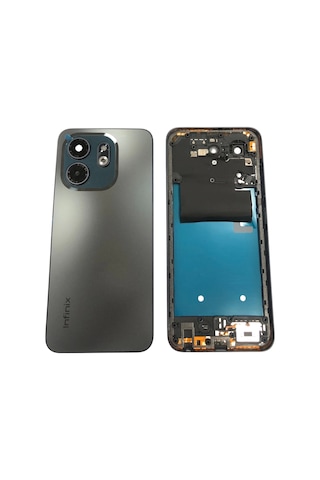 İnfinix Smart 9 X6532 Kasa Arka Kapak Pil Kapağı Siyah