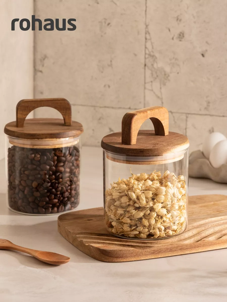 Rohaus 600ml 2'lü Dökme Ürün Kavanozu Seti 258275131