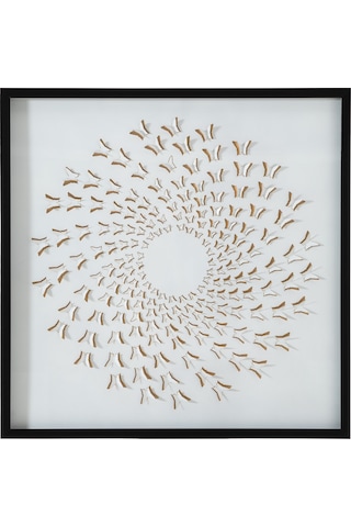 Mudo Home Auralıs Çerçeveli Cam Tablo 100x100 Cm