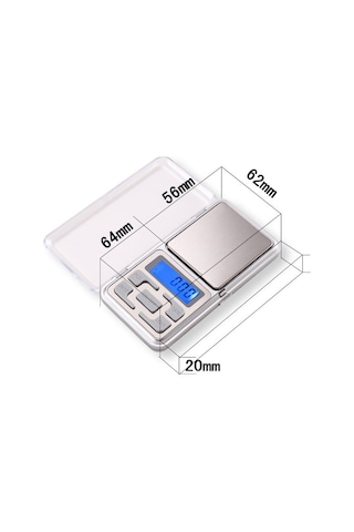 Wf Dijital Hassas Cep Terazi Tartı 200 G / 0.01 G THR120