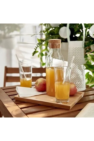 Sumuhome 365+ Mantar Kapaklı Sürahi Karaf Cam 1lt