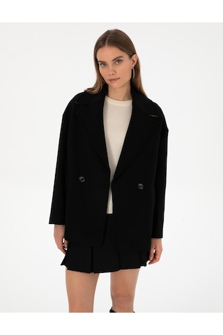 Pierre Cardin Kadın Siyah Kaban 50314272-vr046 Siyah