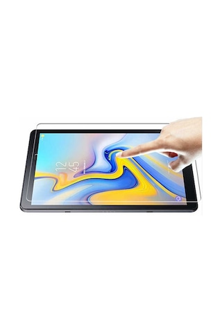 Samsung Uyumlu Galaxy Tab A 10.1 T510 T515 T517 Tablet Temperli Cam Ekra