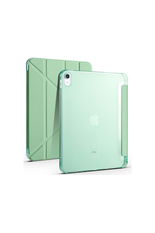 Apple Uyumlu iPad 11.nesil 2025 Kılıf Zore Tri Folding Kalem Bölmeli Standlı Kılıf Kapaklı Kılıf