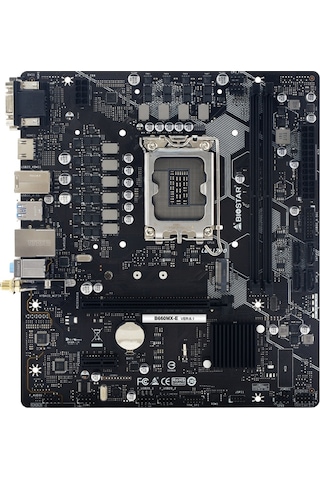 Biostar B660MX/E Intel B660 4000 MHz (OC) DDR4 Soket 1700 mATX Anakart