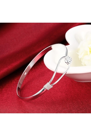 925 Ayar Gümüş Bileklik Ayarlanabilir Takı