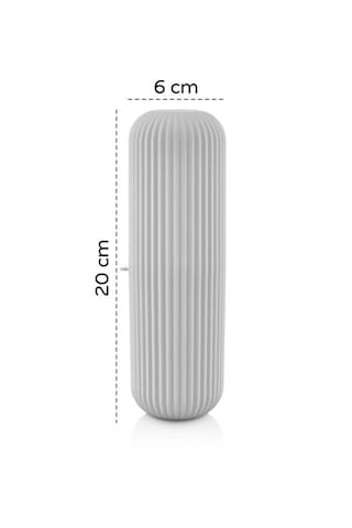 Çizgili Seyahat Kutusu Makyaj Takı Organizeri Mini Saklama Kutusu Karışık Renk 19 X 6 Cm Çok Renkli