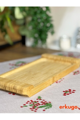 Bambu Sunum Tepsisi, Servis Tabağı