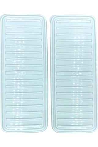 Bigmate 2'li Şeffaf Saklama Kabı 2x1 Lt Bgmt1115 Mikrodalga Buzdolabı Ve Dondurucu Uyumlu Düzenleyici Beyaz