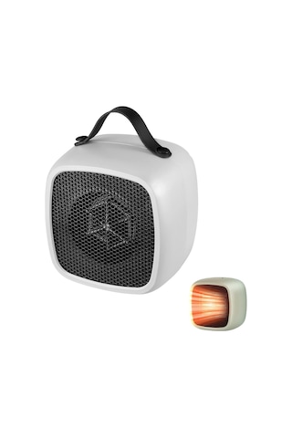 Mini Masaüstü Isıtıcı 2 Dişliler Ayarlanabilir Taşınabilir 500 W Elektrikli Uzay Isıtıcı Ev Ofis İçin, Ab Tak