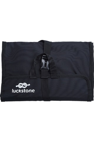 Luckstone Pykjd Asılı Saklama Çantası 420D Oxford Kumaş Buz Kaya Tırmanışı Dişlileri Için Katlanabilir Fermuarlı - Siyah