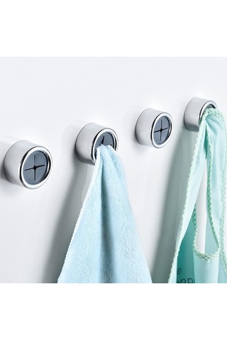 Premium Pratik Tak-çıkar Havlu Askısı Banyo Gereci Yapışkanlı Askı Kolay Montaj Çok Renkli