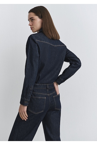 Mavi - Sylvie Classic Denim Koyu Mavi Jean Tulum 1011018-91362 Lacivert