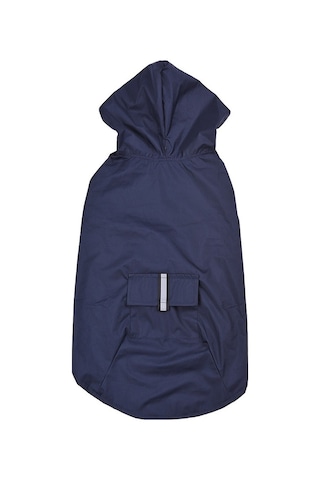 Pazly 6xl Yansıtıcı Evcil Hayvan Yağmurluğu, Tasma Deliği - Orta/büyük Köpekler İçin Açık Mavi