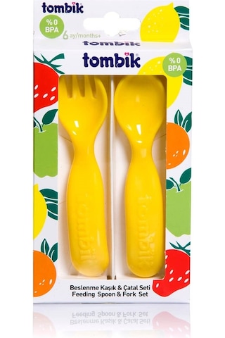 Tombik Kaşık-Çatal Seti Limon