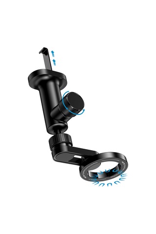 Go Des Gd-hd327 Magnetik 360 Dönebilen Düz Zemin Ve Havalandırma Tasarımlı Araç Telefon Tutucu Siyah