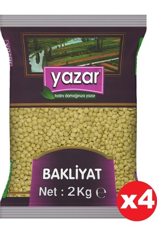 Yazar Yeşil Mercimek 4 x 2 KG