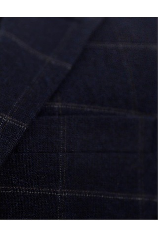 Uki Lacivert Casual Ceket Lacivert