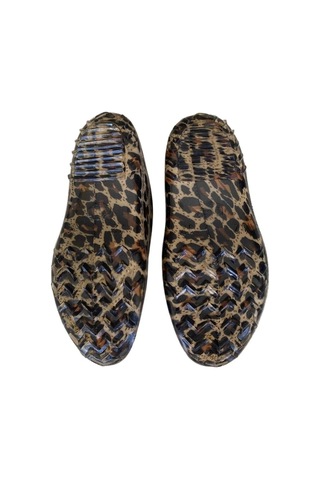 Filet Çiçekli Bahçe Ve Tarım Kız Çocuk Ayakkabısı 29-35 Leopar Leopar
