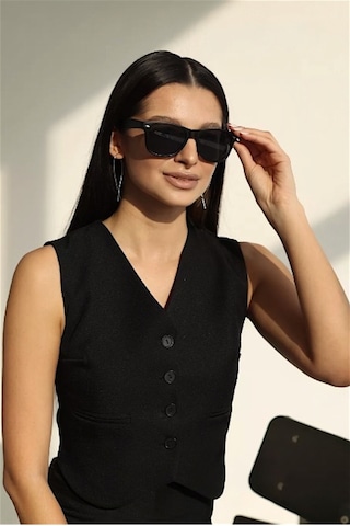 Unisex Güneş Gözlüğü Kemik Model Çerçeveli Uv Korumalı Çok Renkli