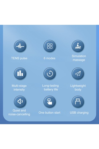 Leezsing Beyaz Usb Şarjlı Servikal Masaj Cihazı - 6 Mod Akupunktur, Tuina, Vurma 15 Dakika Otomatik Programlı Kollu Boyun Masajı Beyaz