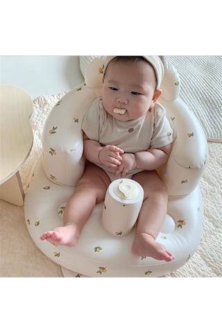 Yystore Bebek Şişme Kanepe Beyaz