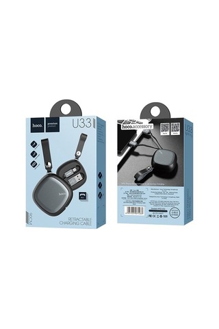 Hoco U33 Taşıma Çantalı Mikro Usb Kablo (176848177)-Rz
